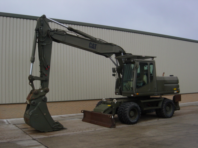 Caterpillar Wheeled Excavator 318M - Govsales of mod surplus ex army trucks, ex army land rovers and other military vehicles for sale